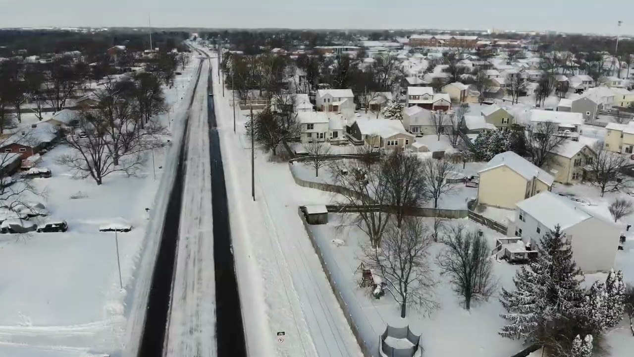 1 foot of snow Columbus, Ohio January 25th 2026.