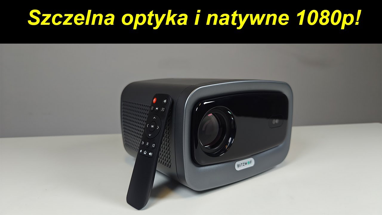 BlitzWolf BW-V9 - Projektor ze szczelną optyką i natywnym 1080p! Czy warto?