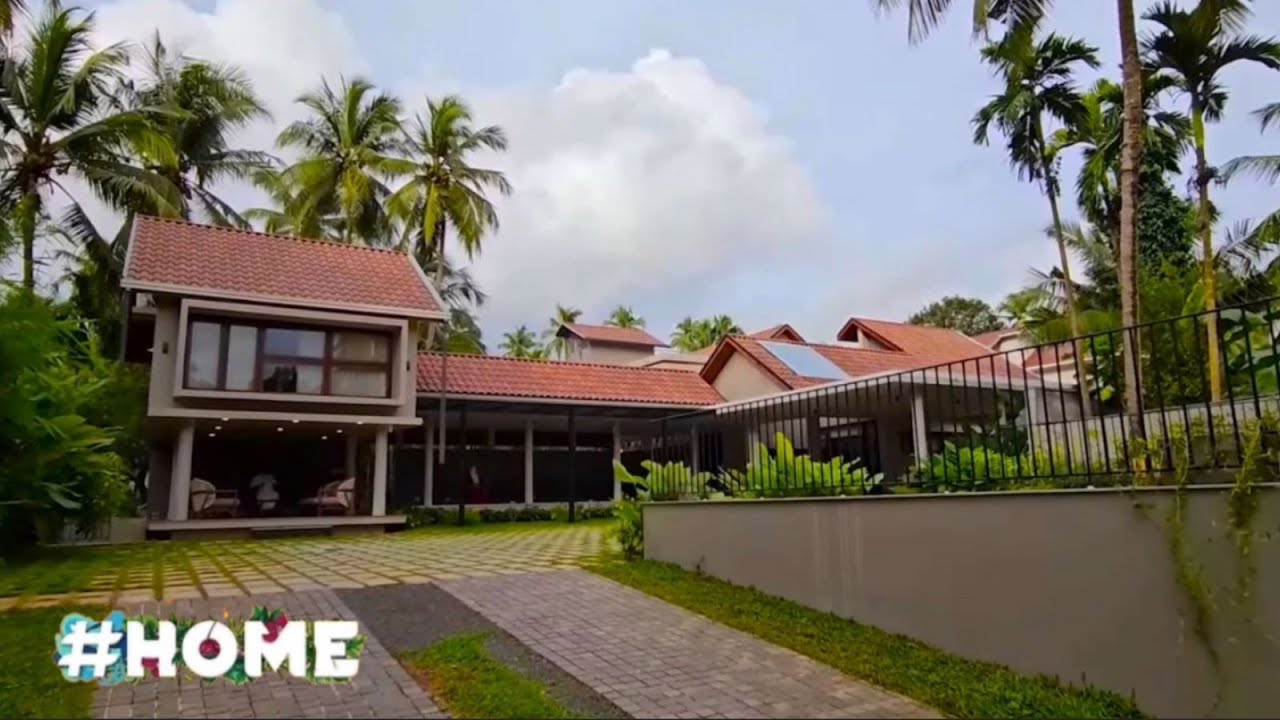 വിശാലമായ Landscape | മനോഹരമായ INTERIOR & EXTERIOR | beautiful home