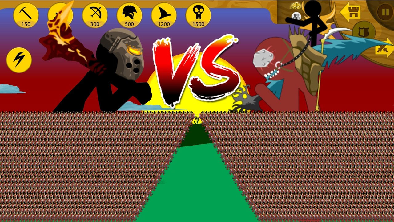 STICK WAR LEGACY | Army 9999 Griffon VS Army 9999 Kai Raider🔥EPIC BATTLE