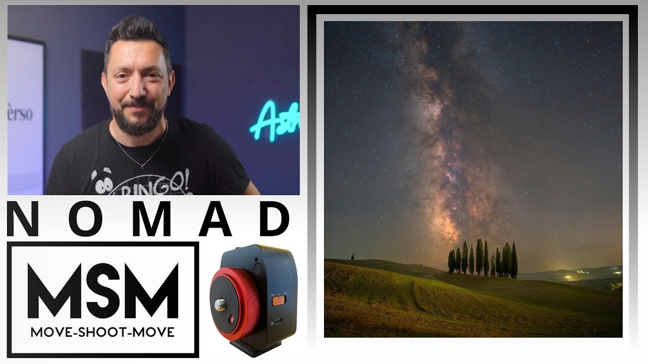 A cosa serve un ASTROINSEGUITORE? Scopriamolo con MSM NOMAD pensato per fotografare la Via Lattea