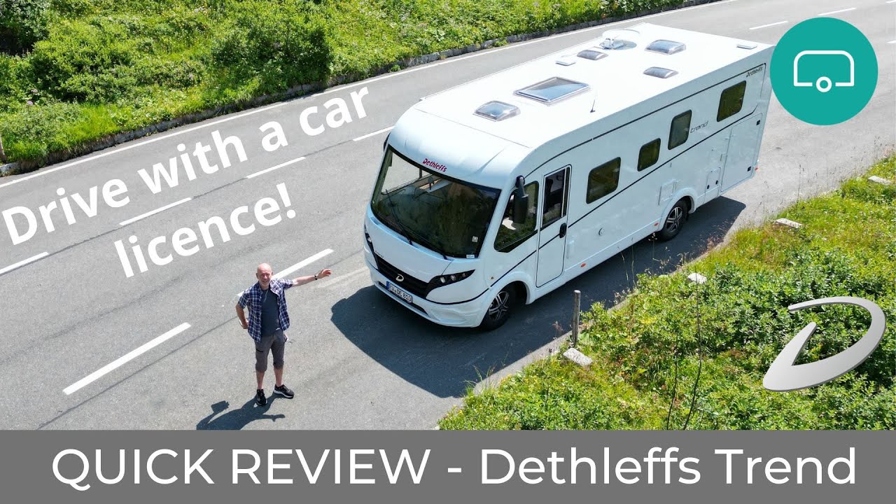 Quick Review: A-Class Motorhome UNDER 3.5t - Dethleffs Trend I7057DBL