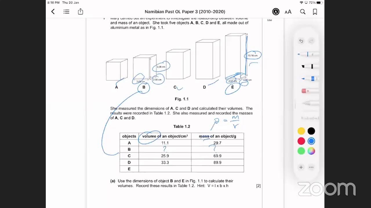 Physics Lesson - Paper 3 Revision
