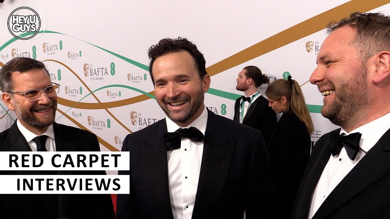 The Batman VFX BAFTA Red Carpet Interview- ILM's Russell Earl, Dan Lemmon, Anders Langlands