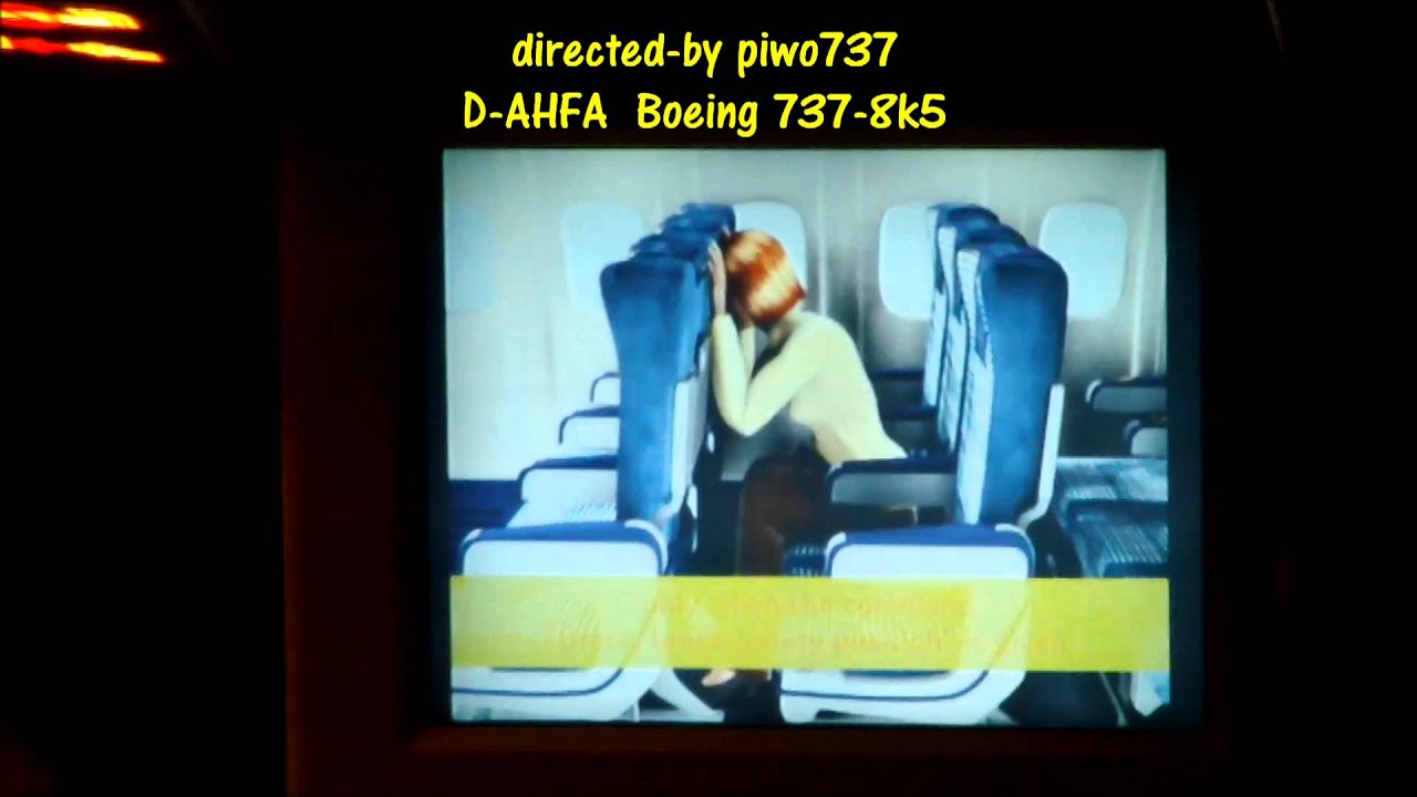Tuifly: safety on board / Boeing 737-8K5 / D-AHFA
