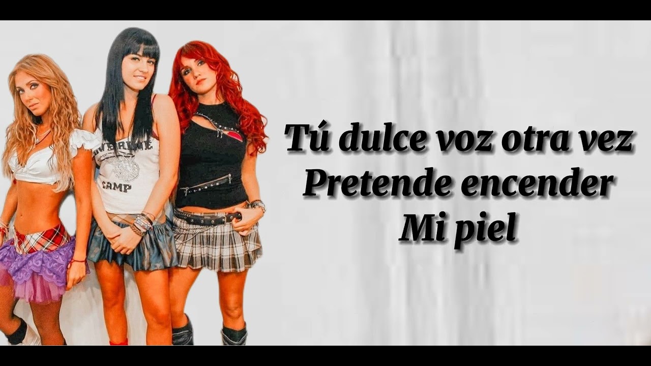 RBD-TÚ DULCE VOZ (LETRA)