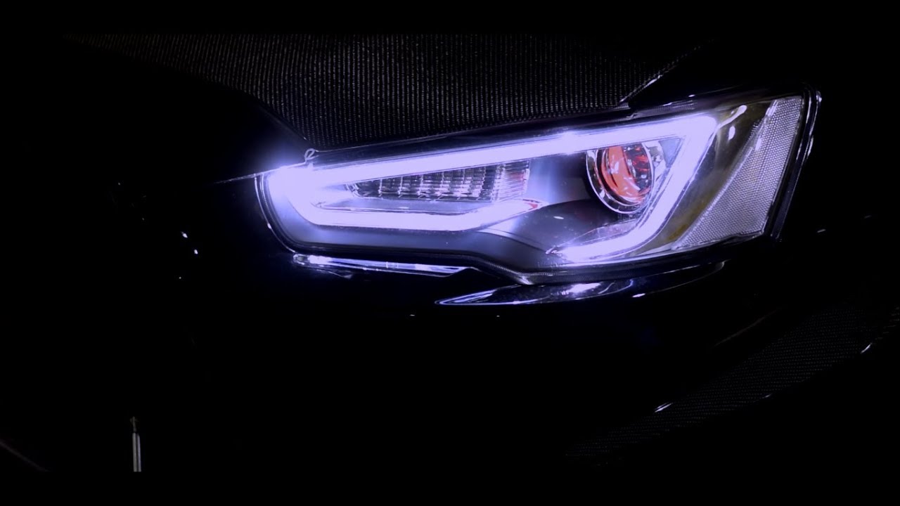 Custom Headlights on my Lancer GT!