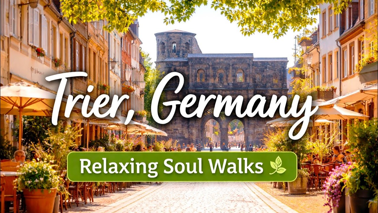 Trier, Germany 🇩🇪 | Relaxing Soul Walks