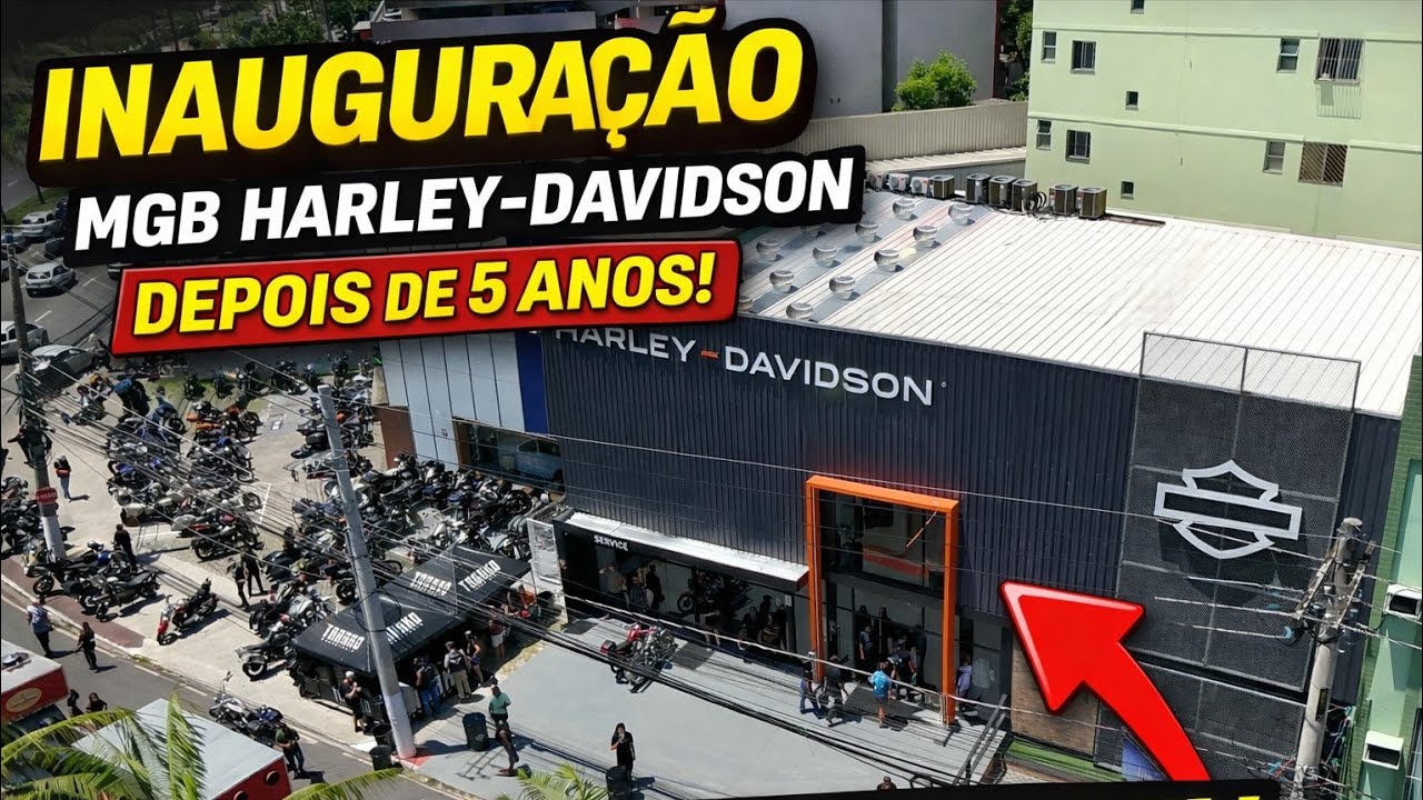 🏍️🔥 A LENDA ESTÁ DE VOLTA! 🔥🏍️ Inalguração MGB HD