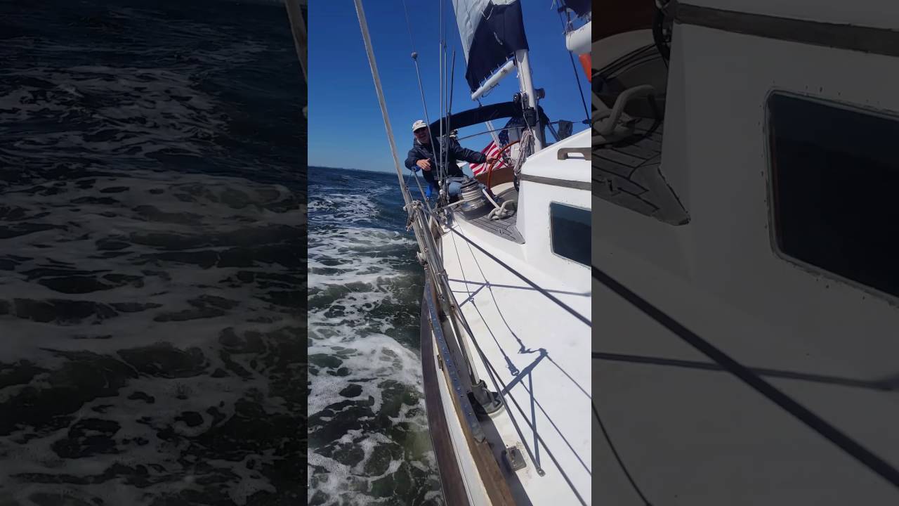 Sailing Seraphim home. A 1977 Cheoy Lee Offshore 41