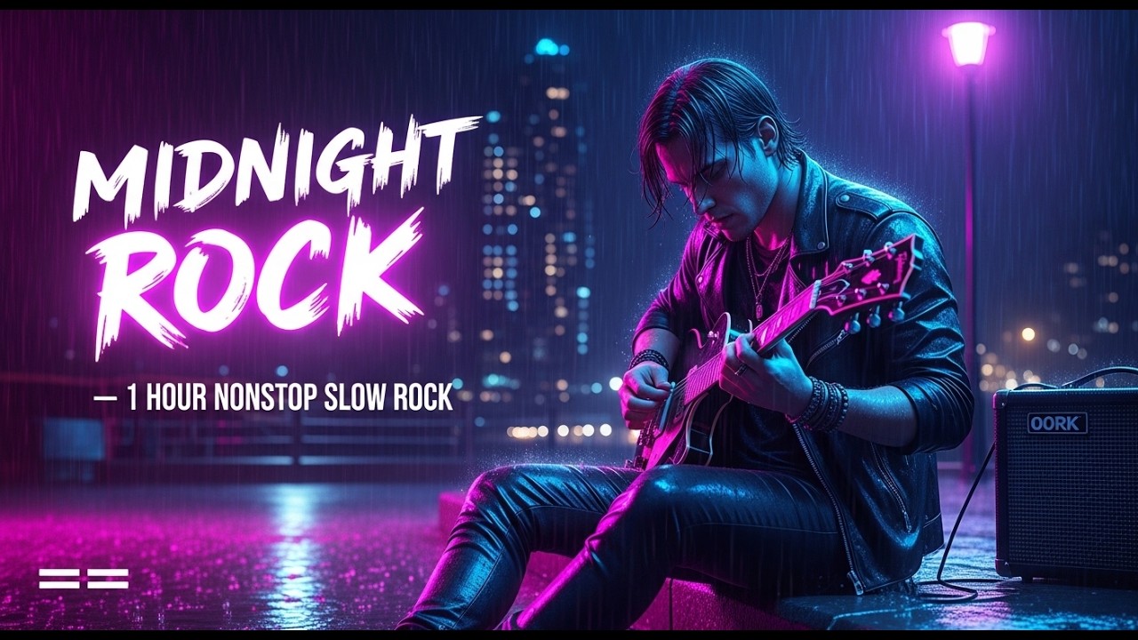 Best Slow Rock Ballads 🎸 1 Hour Romantic Love Songs