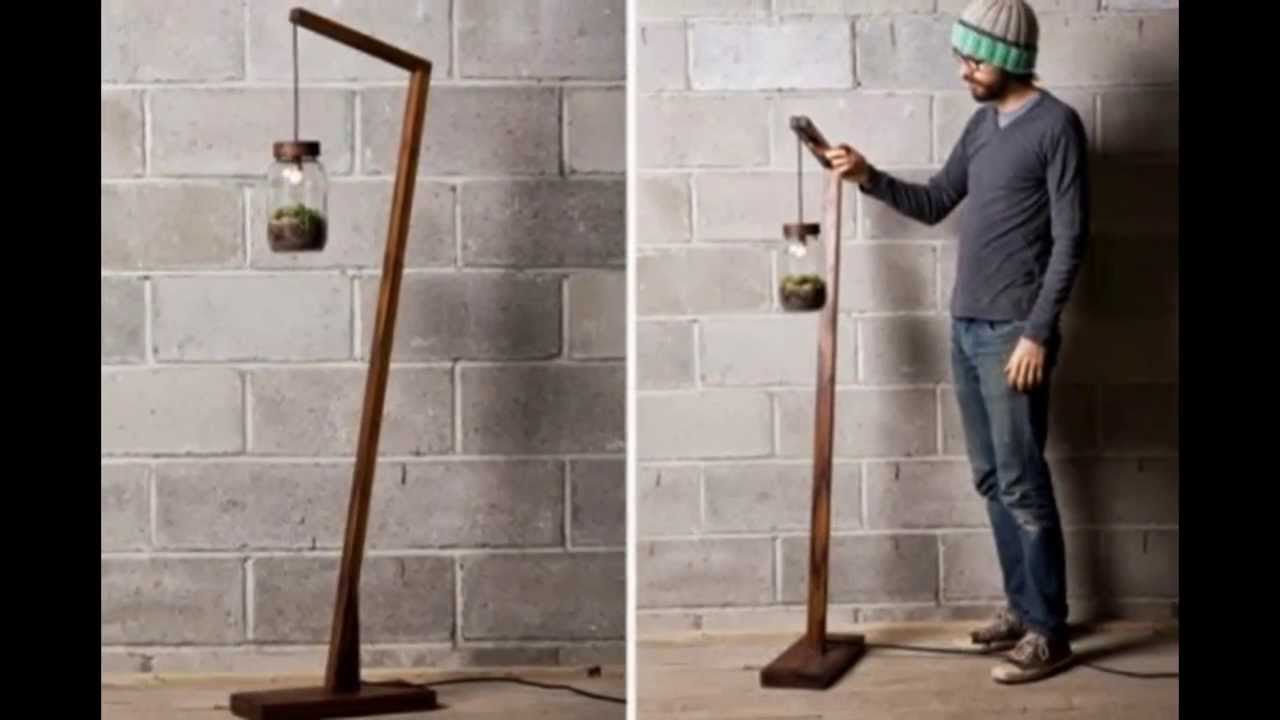 Einzigartige Idee f&uuml;r Beleuchtung -- Lampenschirm als Terrarium nutzen