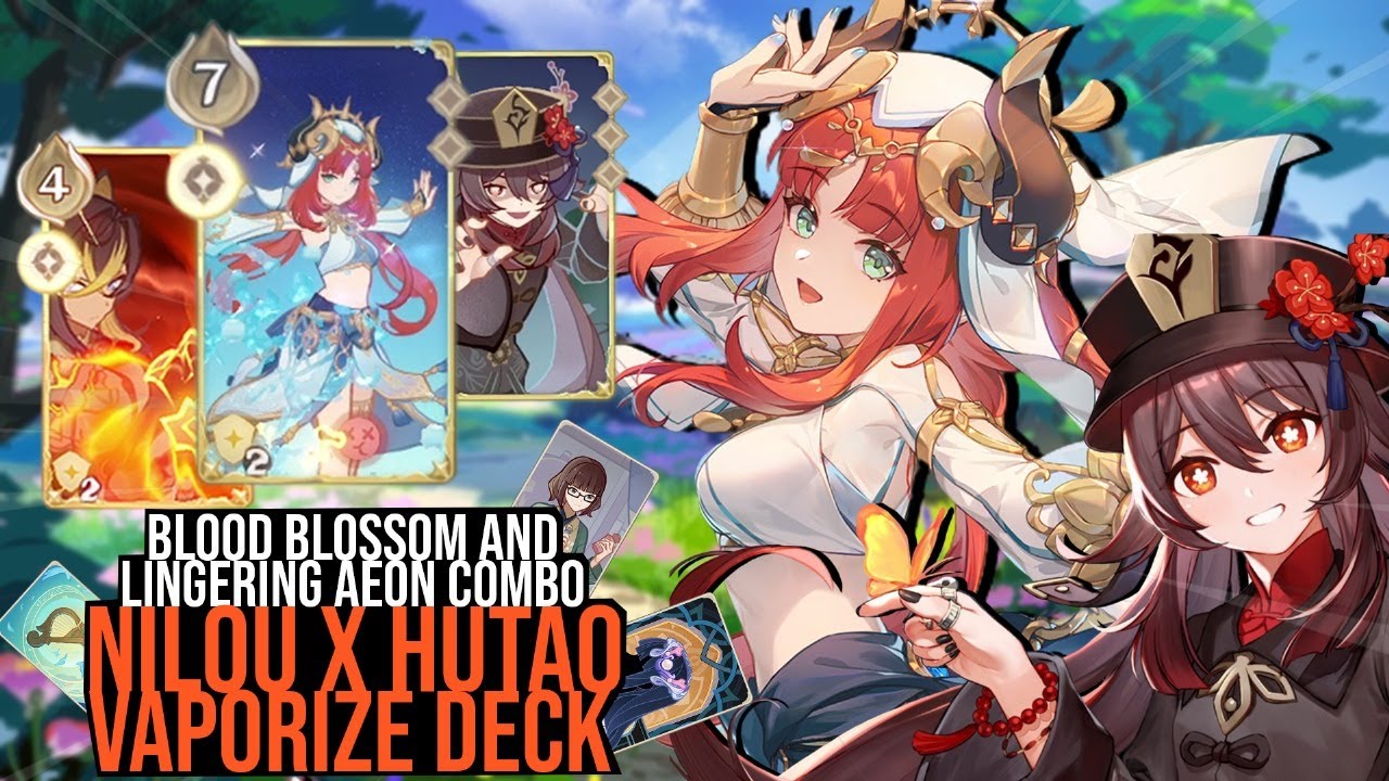 Nilou and Hu Tao Combo are Too Great | Nilou Genshin Impact TCG