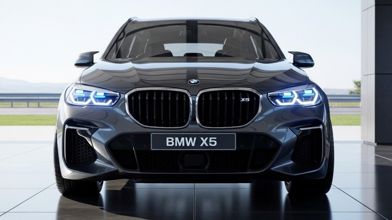 Первый взгляд на BMW X5 2027 года — новый экстерьер, интерьер и цена...