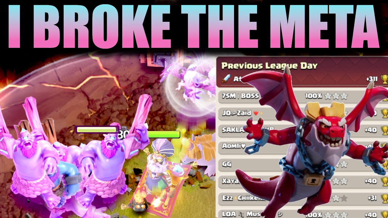 I Created the NEW BEST Strategy in Clash of Clans (DRAGON DUKE is BROKEN)