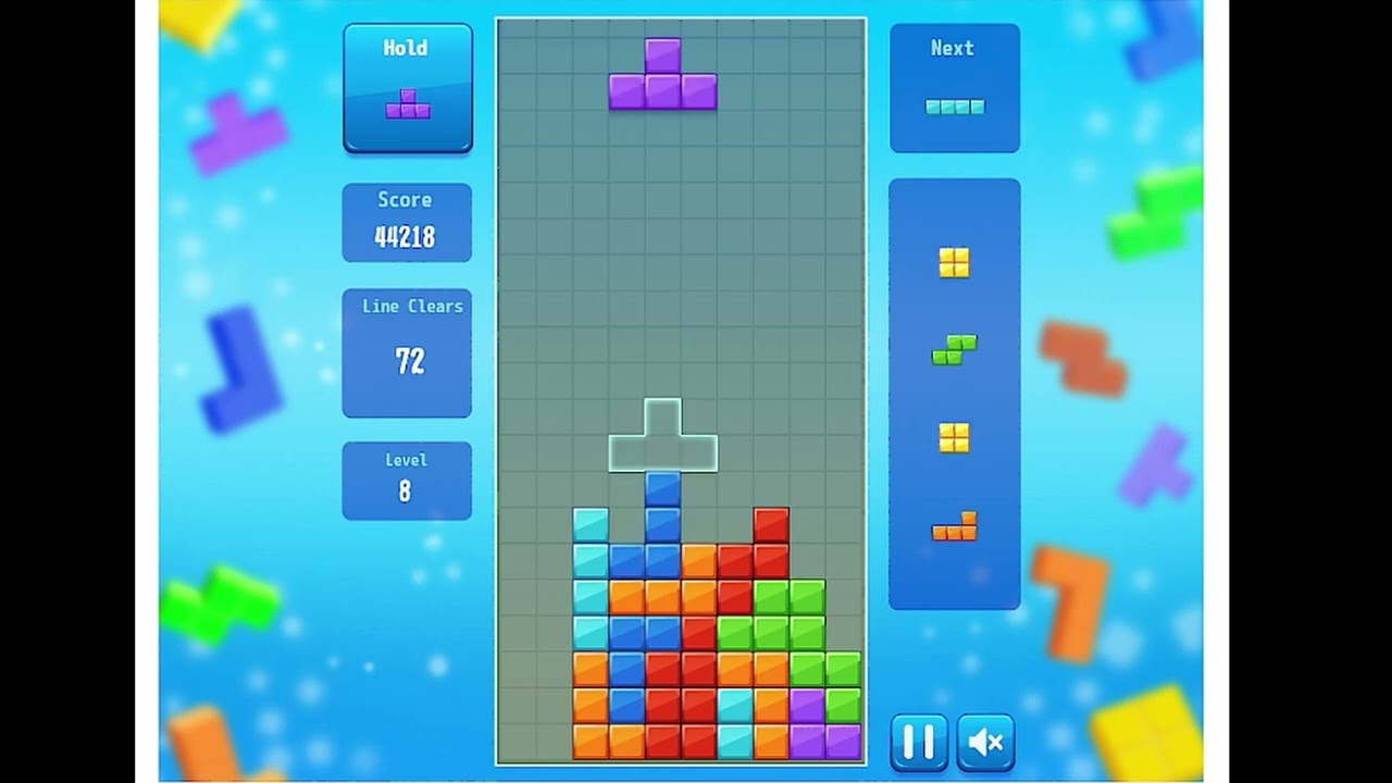 テトリスHTML5【ブラウザ版】Tetris HTML5・28