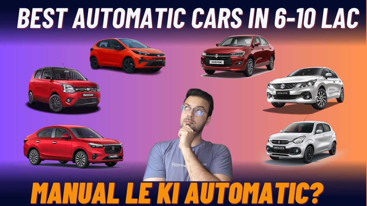 Automatic WAR! Best Automatic Cars Under 10 lakh Konsi? AMT Le Ya CVT Ya Manual? All Cars Compared