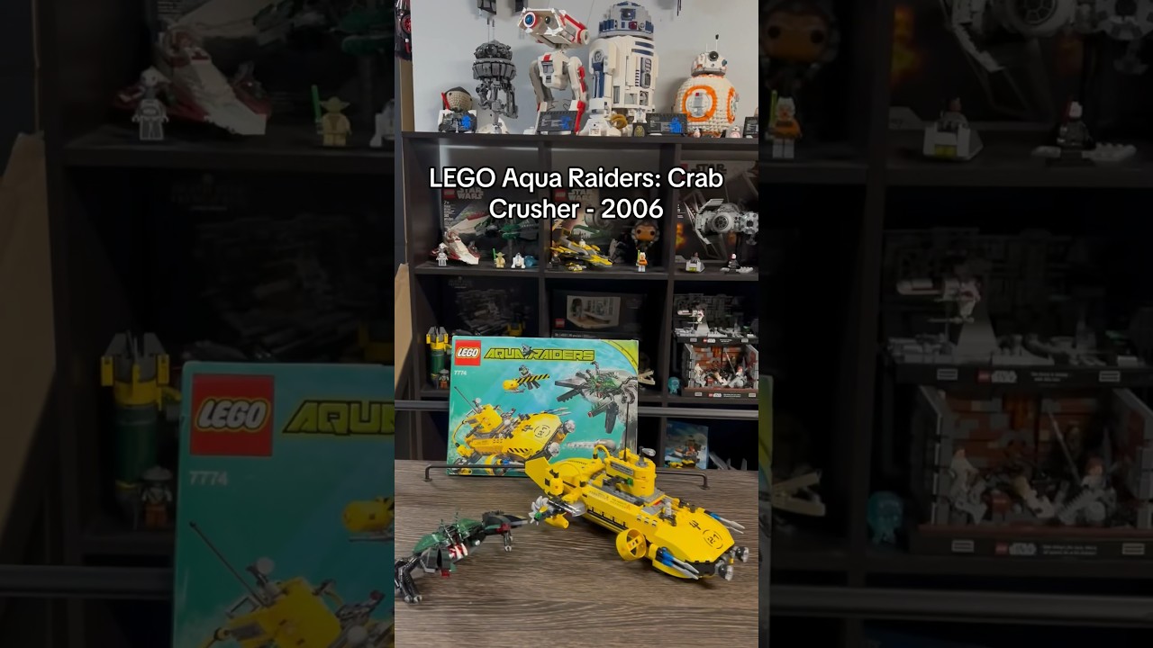 LEGO Aqua Raiders Submarine!