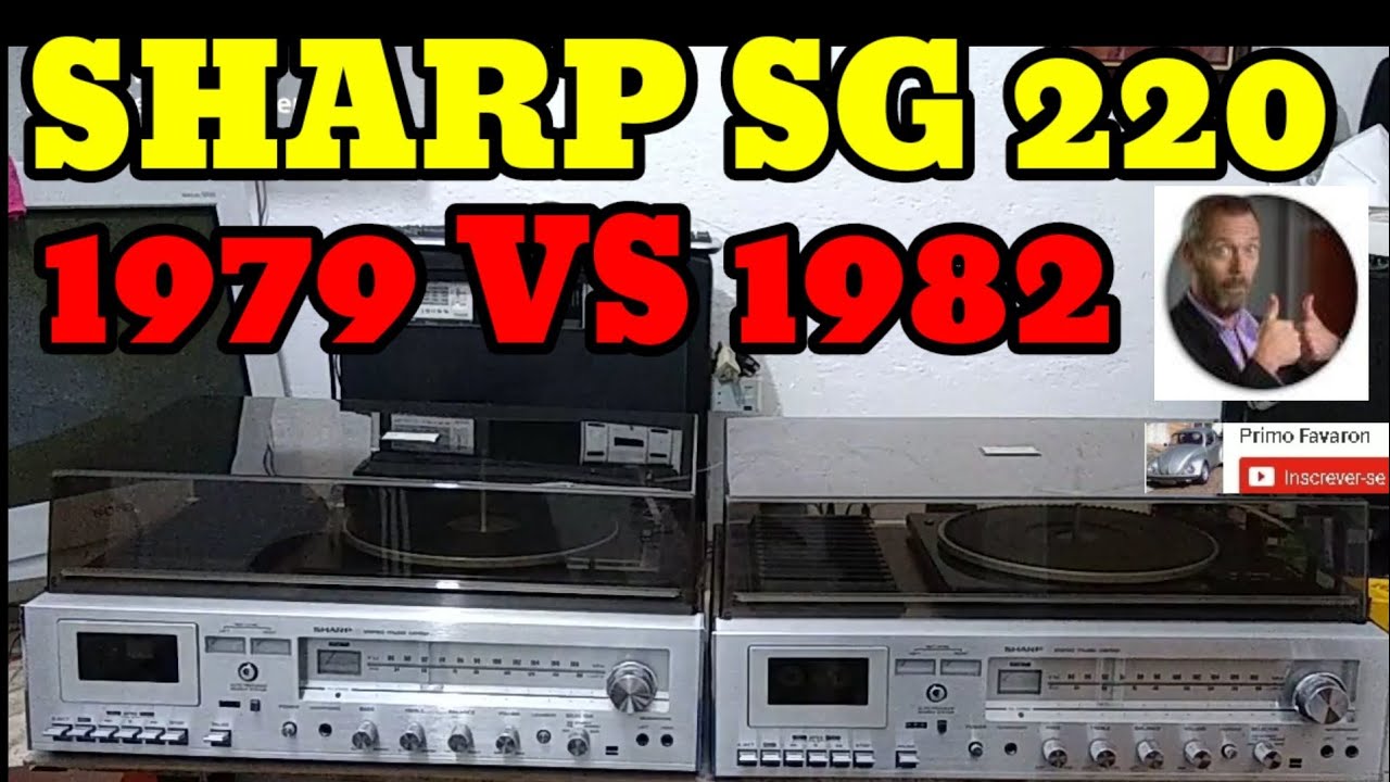 SHARP SG 220 1979 VS 1982 - DIFERENÇAS E QUAL É O MELHOR