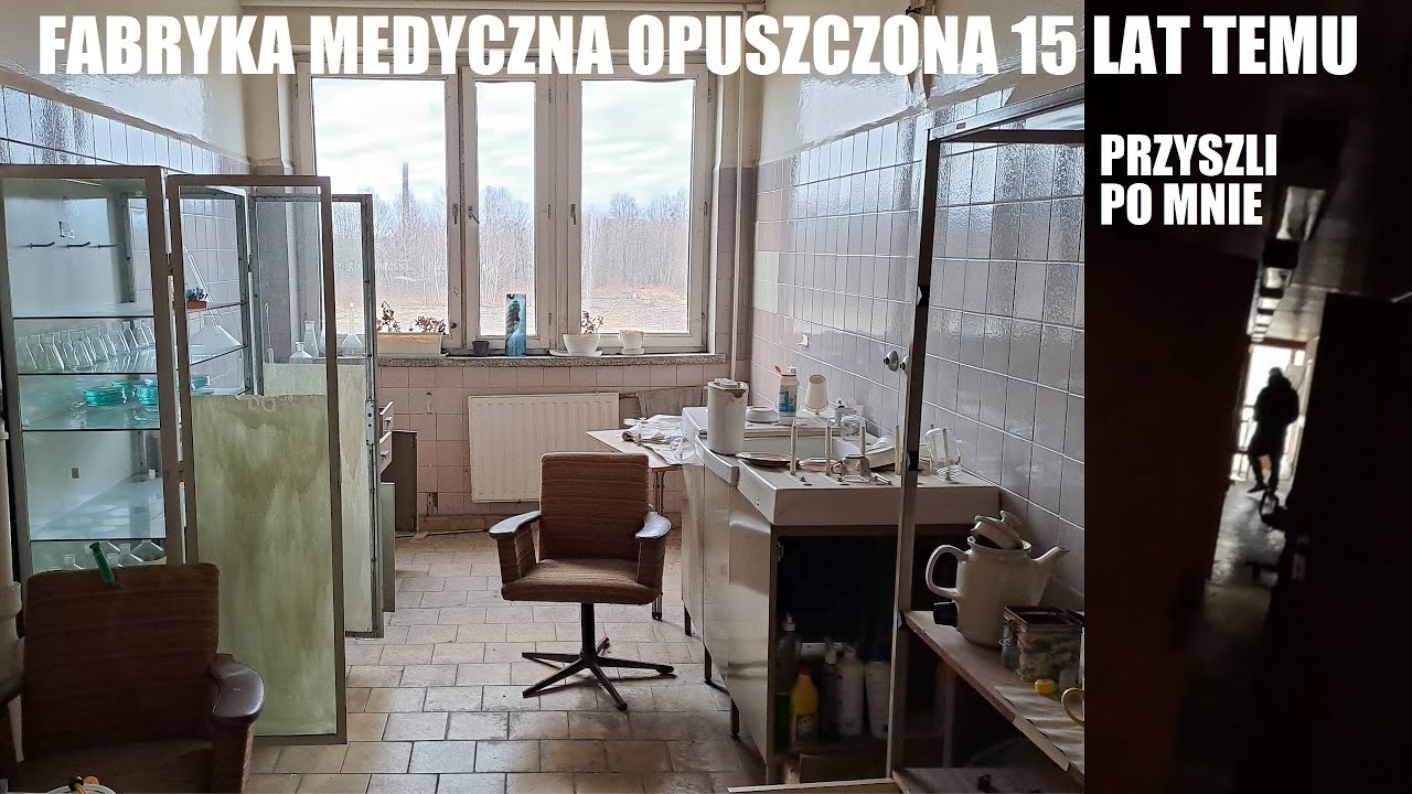 Ogromna świetnie zachowana fabryka medyczna - Urbex Relax