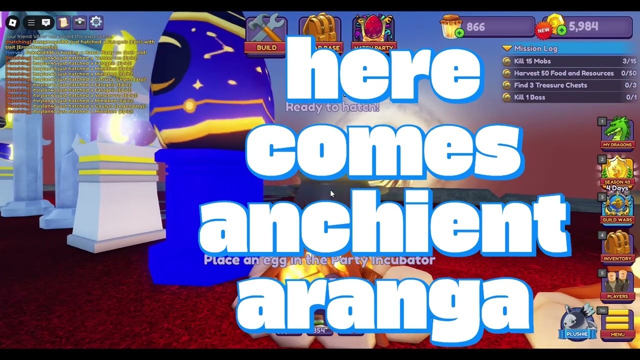 Hatching 15 queen bee shadow eggs + giveaway! - Roblox dragon adventures