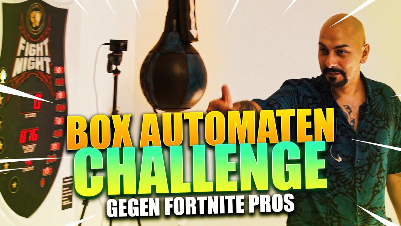 Welcher PRO HAT DIE STÄRKSTE FAUST? | BOXAUTOMATEN CHALLENGE