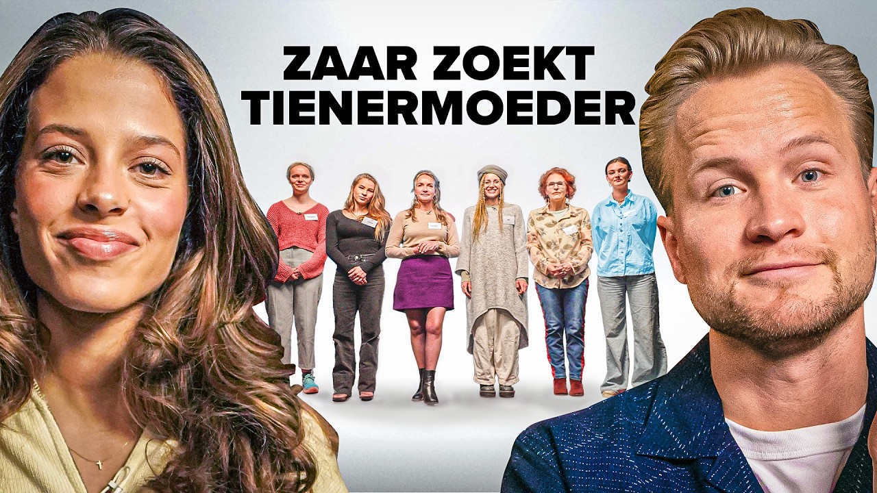 Vind de Tienermoeder tussen 5 Acteurs - Zaar Goedemans speelt Wie o Wie | Kalvijn