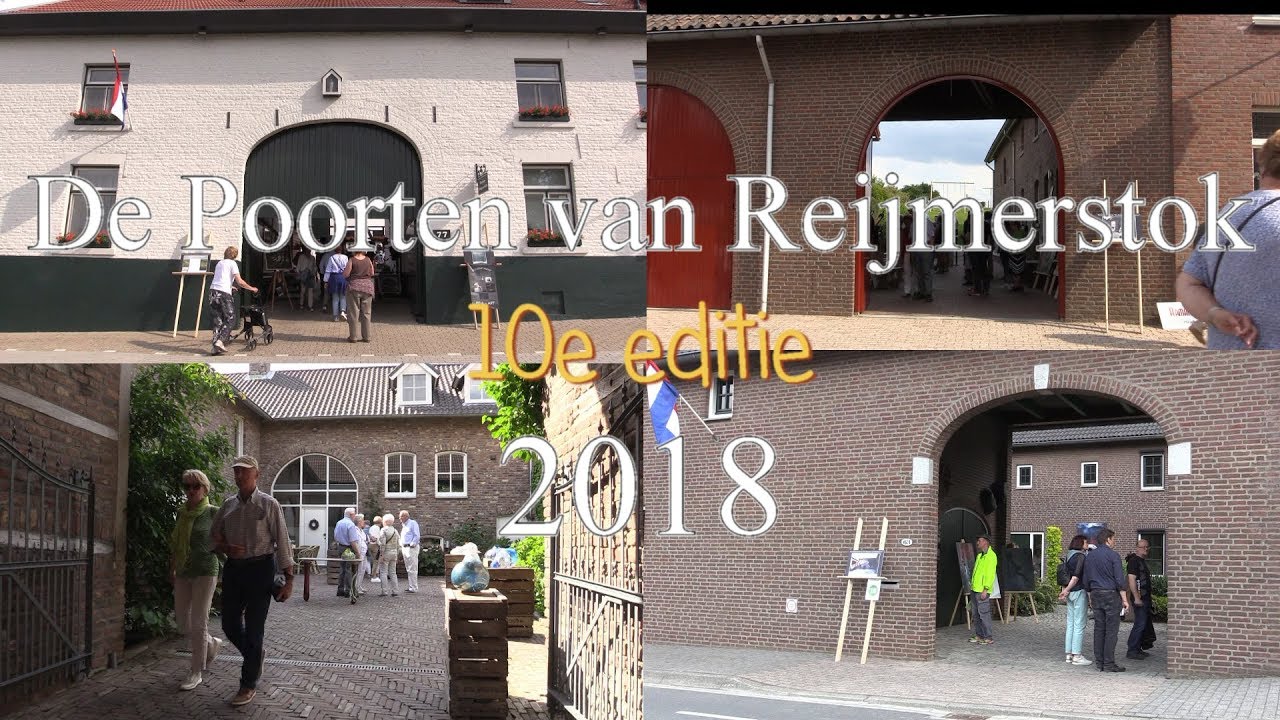 Poorten Reijmerstok  2018 vanuit de LUCHT en op de GROND