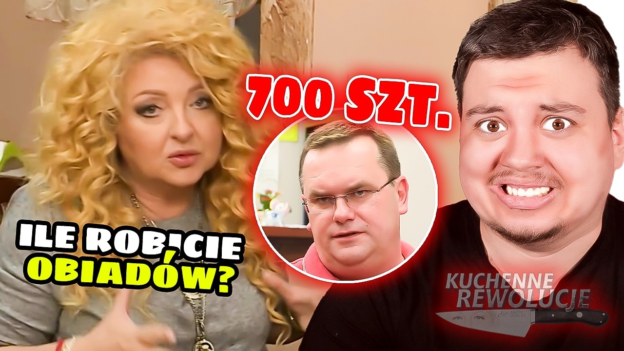 KUCHENNE REWOLUCJE - 700 OBIADÓW DZIENNIE TO ZA MAŁO?