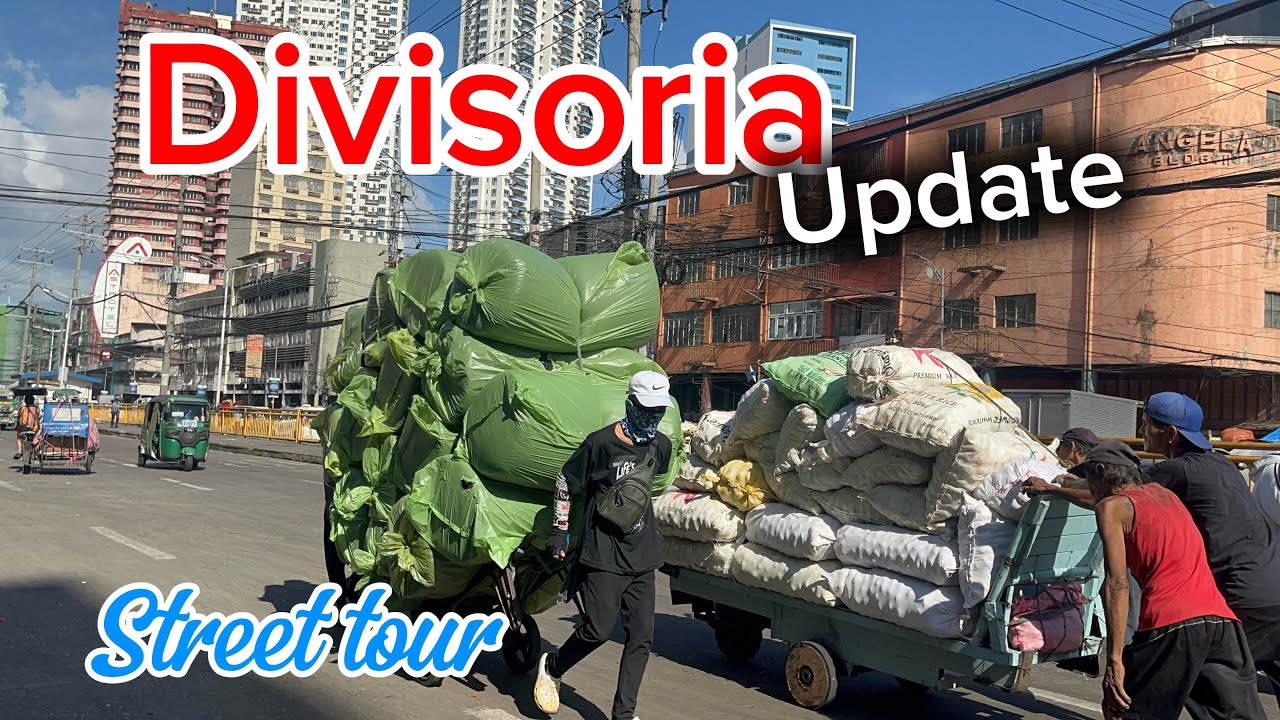 Manila’s busiest market walk tour |Divisoria Recto 