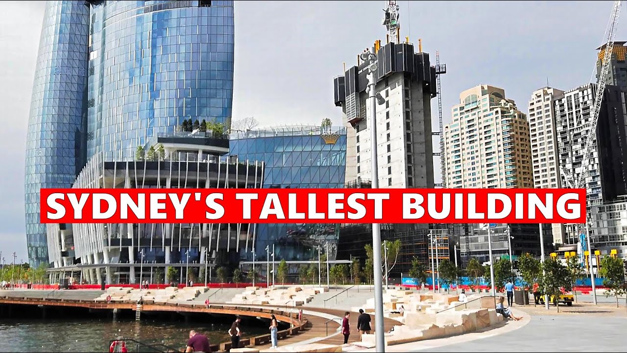 Sydney's Tallest Building | Walking to CROWN SYDNEY, The Tallest Building in Sydney Australia