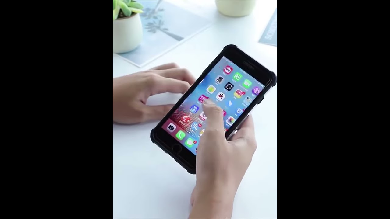 The Apple iPhone Hybrid Honeycomb style smart phone case is very strong || drop test