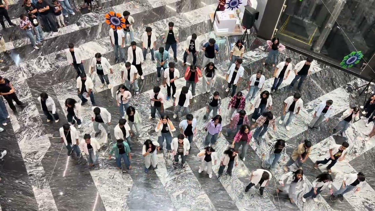 Ashoka one mall#hyderabad #flashmob 