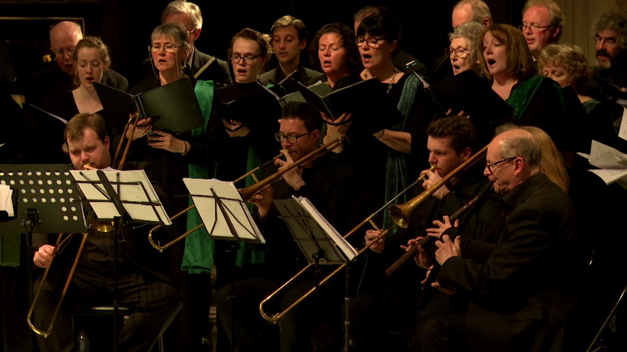 Paul Newton-Jackson Then the angel showed me the river. (Choir, audience chorus & brass)