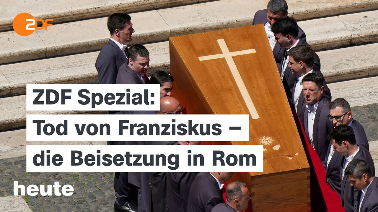 Tod von Papst Franziskus – Die Beisetzung in Rom | ZDF spezial