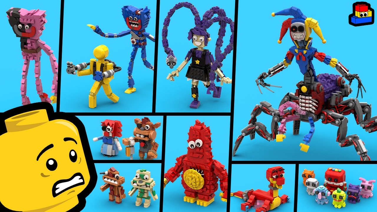 LEGO Poppy Playtime 5: How to Build EVERY Character