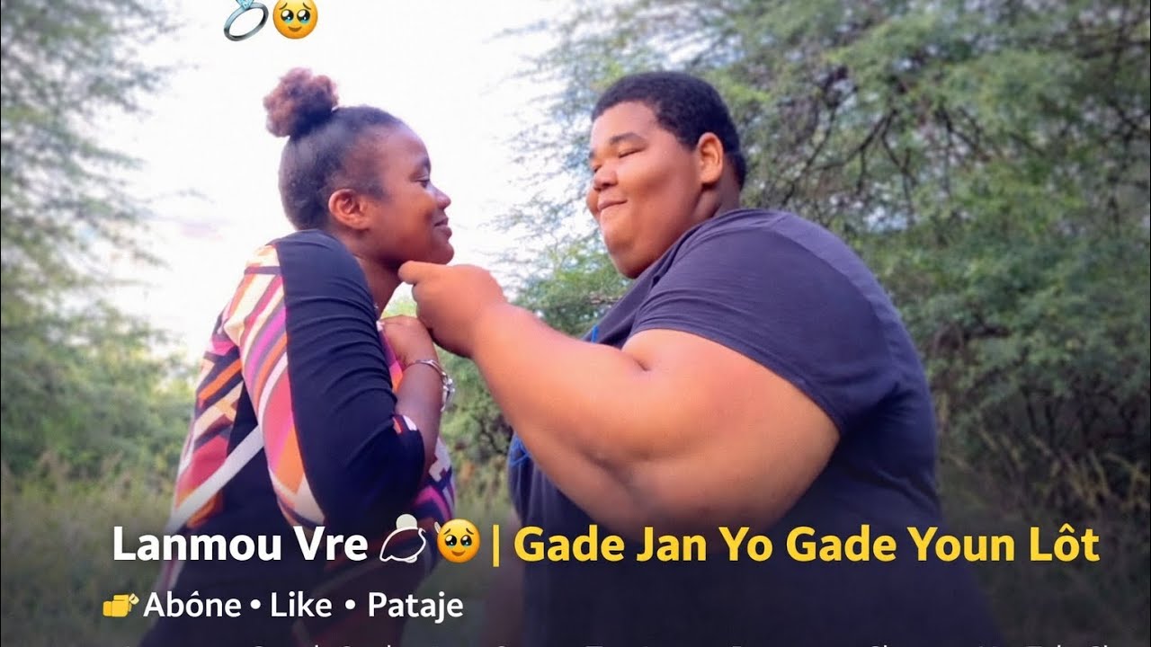 Bèl ti Romans Cia AK Fat la !This love is mutual.