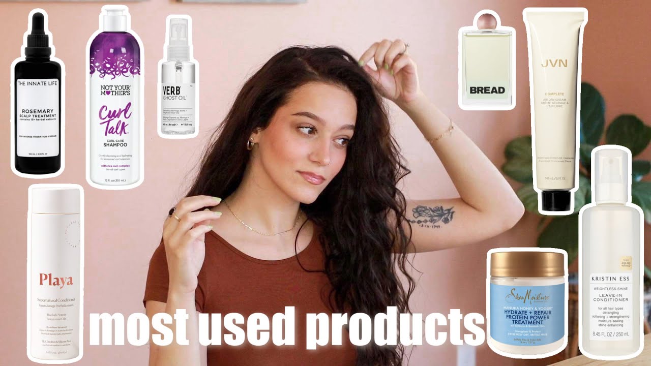 My MOST used wavy/curly hair products!!