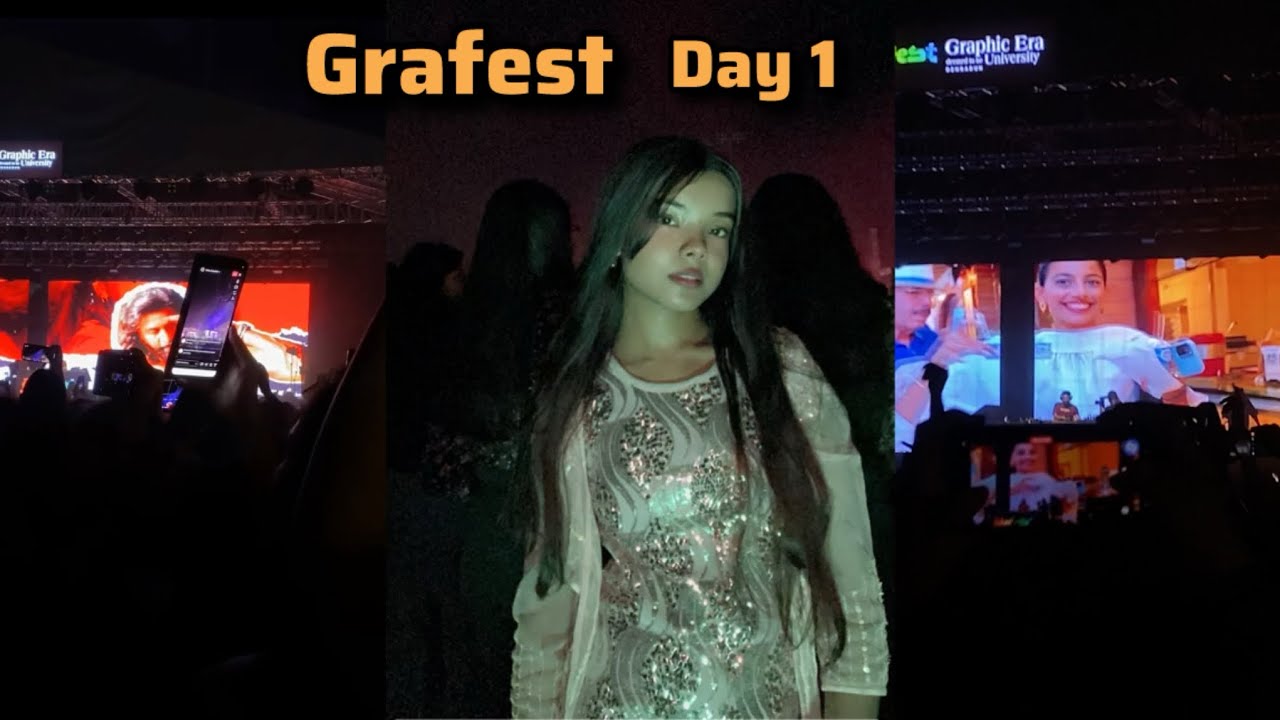 Grafest Day 1 ✨|| DJ Chetas || Graphic era university