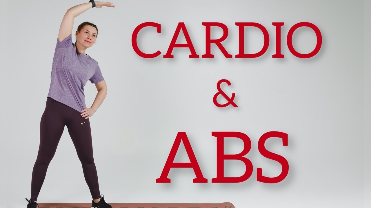 20 min STANDING CARDIO ABS WORKOUT / Get ABS & Burn Fat / No Jumping / Home Workout