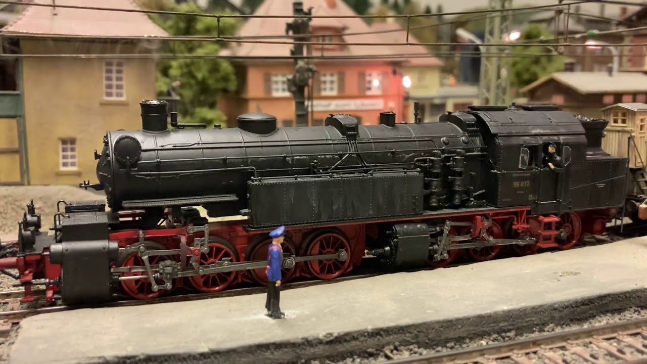 Epoche II in Langenthal - Märklin BR 96 017 - Art.Nr. 3496 - endlich digitalisiert und getunt