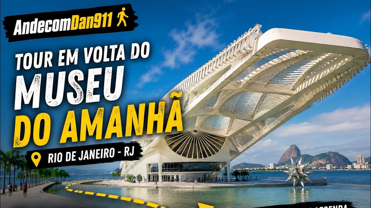 MUSEU DO AMANH&Atilde; RIO DE JANEIRO 4K