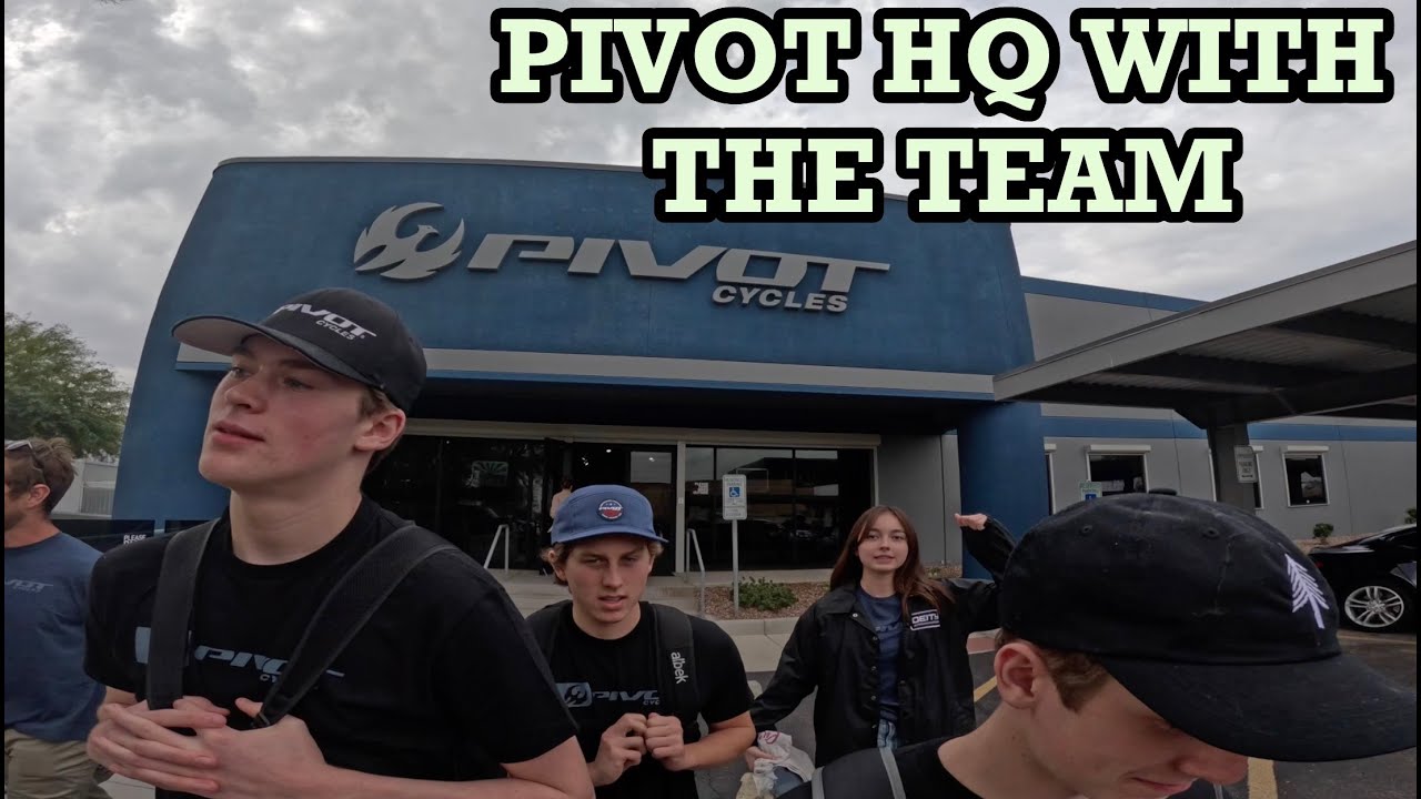 WE FLY THROUGH THE AIR TO PIVOT CYCLES !