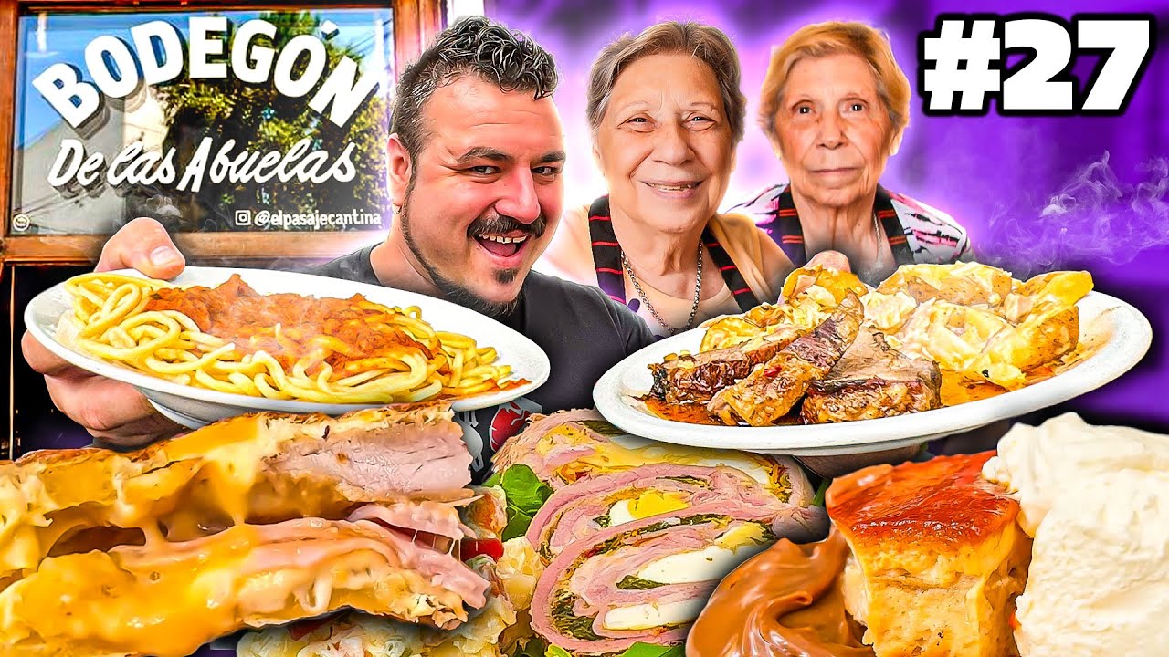 Las ABUELAS más FAMOSAS de todo ARGENTINA nos COCINAN COMIDA CASERA TOP (El PASAJE)