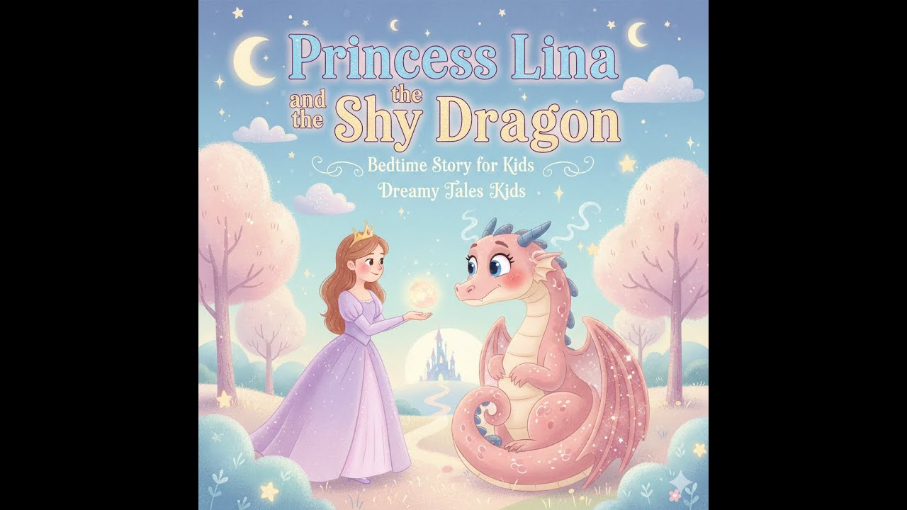 Princess Lina and the Shy Dragon 🐉👑 | Bedtime Story for Kids | Dreamy Tales Kids