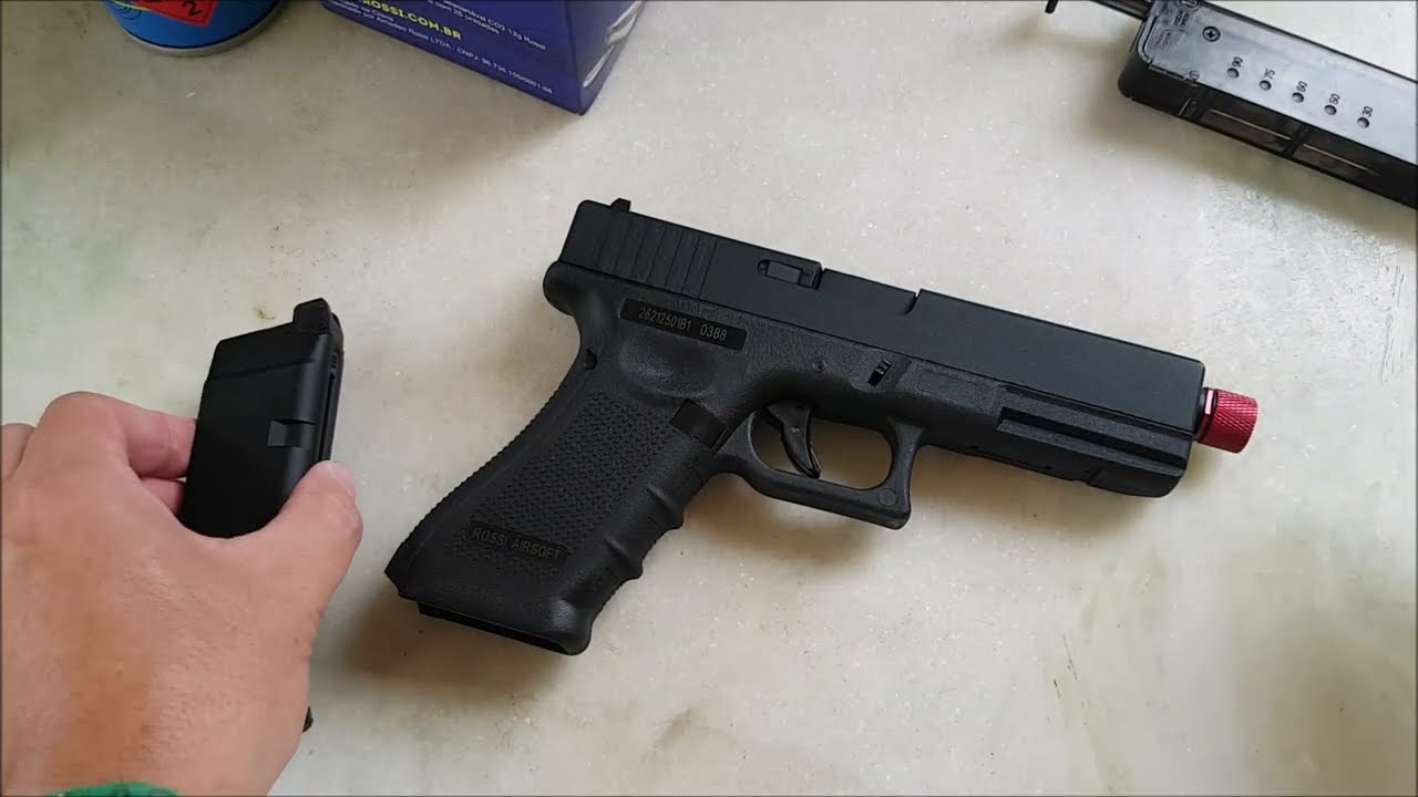 Airsoft - Glock R18 Rossi GBB 6mm - E&G Comércio