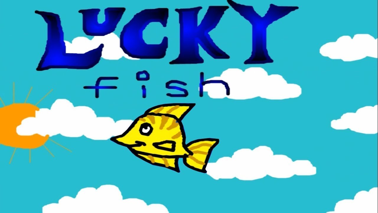 The Lucky Fish || Animated 30 sec short film || Adobe Flash