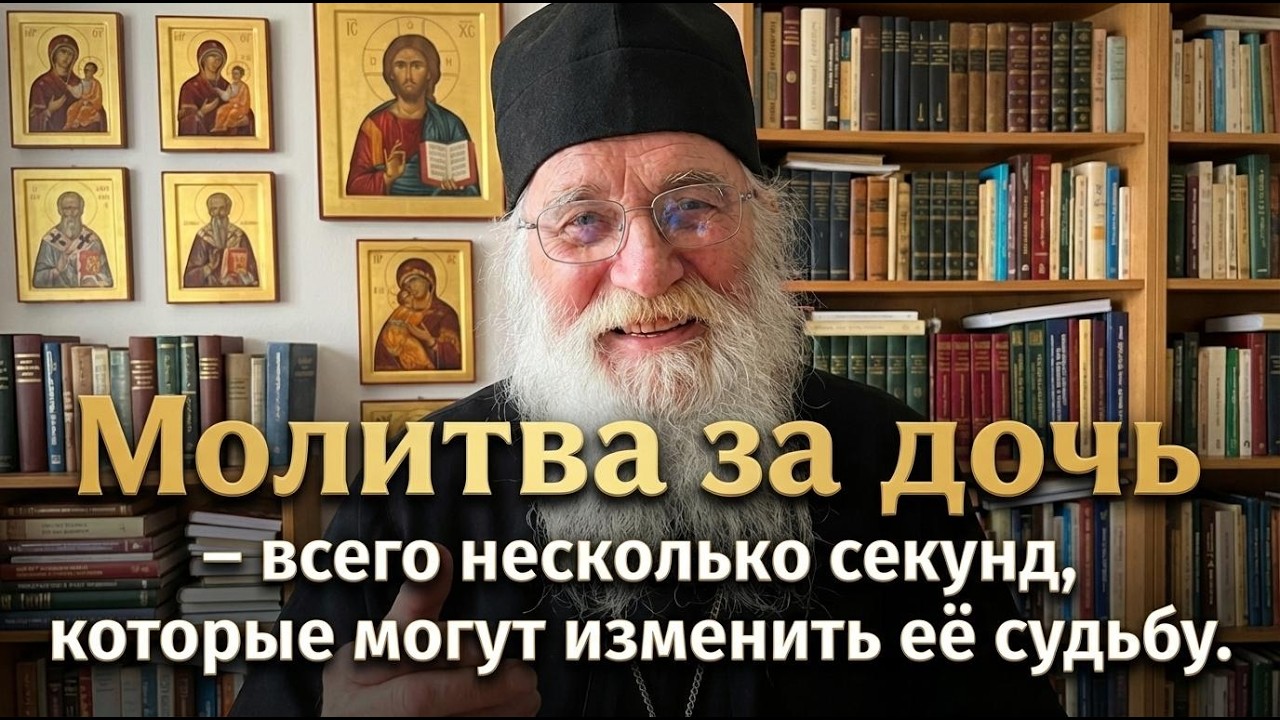 Молитва за дочь — всего несколько секунд,которые могут изменить её судьбу.