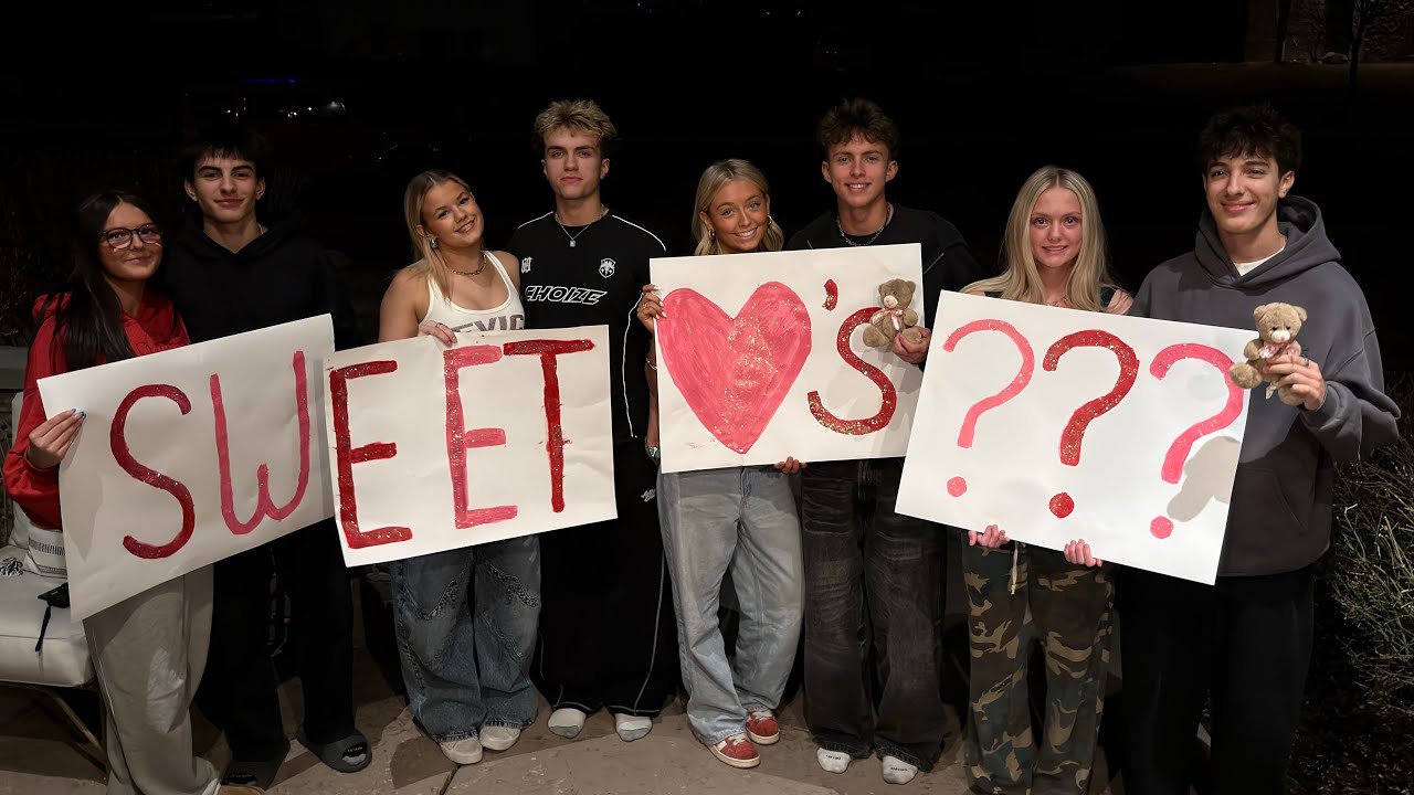 ASKING MY DATE TO SWEETHEARTS DANCE FOR HIGH SCHOOL