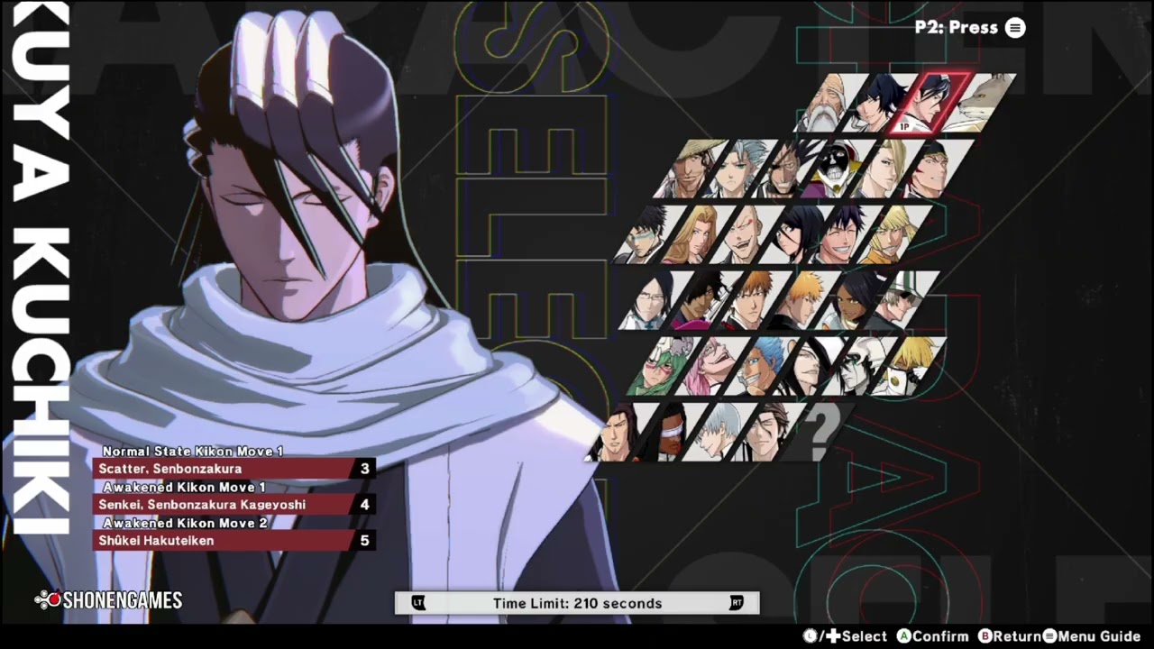 Bleach Rebirth Souls Character Select OST Extended